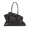 THE ATTICO La Passeggiata Medium Top Handle COFFEE