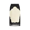 THE ATTICO Midi Skirt Double satin and lace BLACK/IVORY
