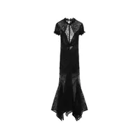 Midi dress Lace Black