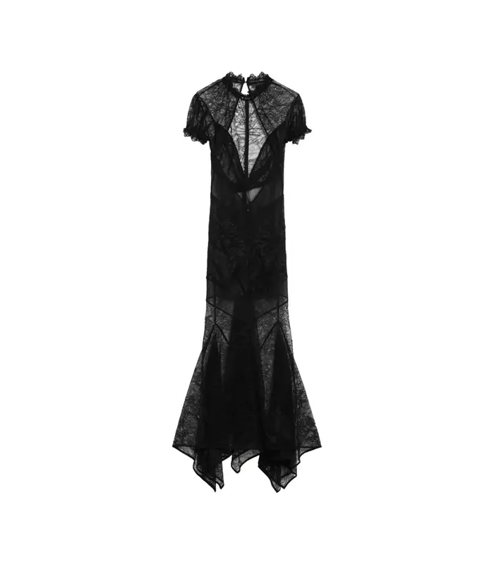 Midi dress Lace Black