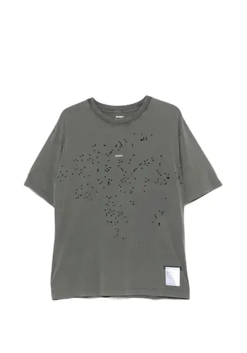 SATISFY mothtech t-shirt faded black sa SATISFY mothtech t-shirt faded black sa