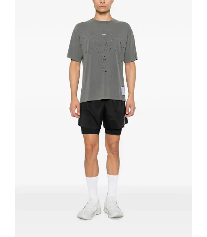 MothTech T-Shirt Faded Black SA