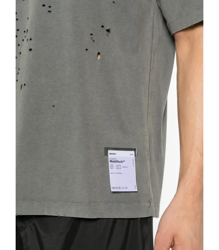 MothTech T-Shirt Faded Black SA