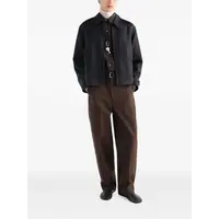 ZIPPED BLOUSON COAL