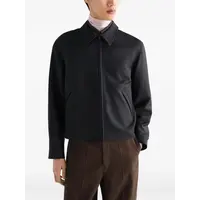 ZIPPED BLOUSON COAL
