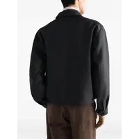 ZIPPED BLOUSON COAL