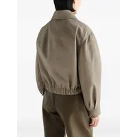 SHORT BLOUSON TAUPE