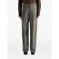LARGE PLEATED PANTS TONIC GREY