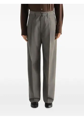 LEMAIRE large pleated pants tonic grey