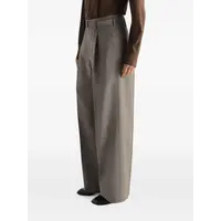 LARGE PLEATED PANTS TONIC GREY