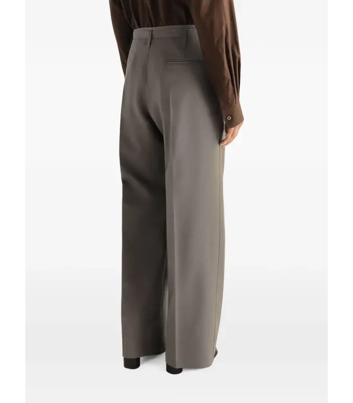 LARGE PLEATED PANTS TONIC GREY