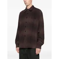 ABOVE SHIRT CORDIAL DUSK CHECK GRAIN WEAVE