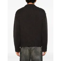 MOCK ROUNDNECK BROWN BEAR MEGA ALPACA WOOL