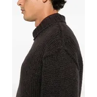 MOCK ROUNDNECK BROWN BEAR MEGA ALPACA WOOL