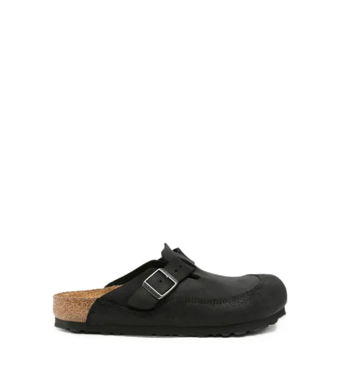 BOSTON NOVA BASECAMP WAXY LEATHER UNISEX BLACK