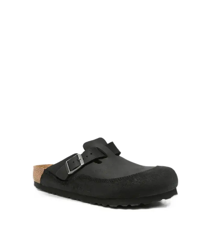 BOSTON NOVA BASECAMP WAXY LEATHER UNISEX BLACK