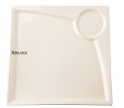 Vierkant bordje porselein Palmer Fancy Ivory Spie 514236 Vierkant bordje porselein Palmer Fancy Ivory Spie 514236