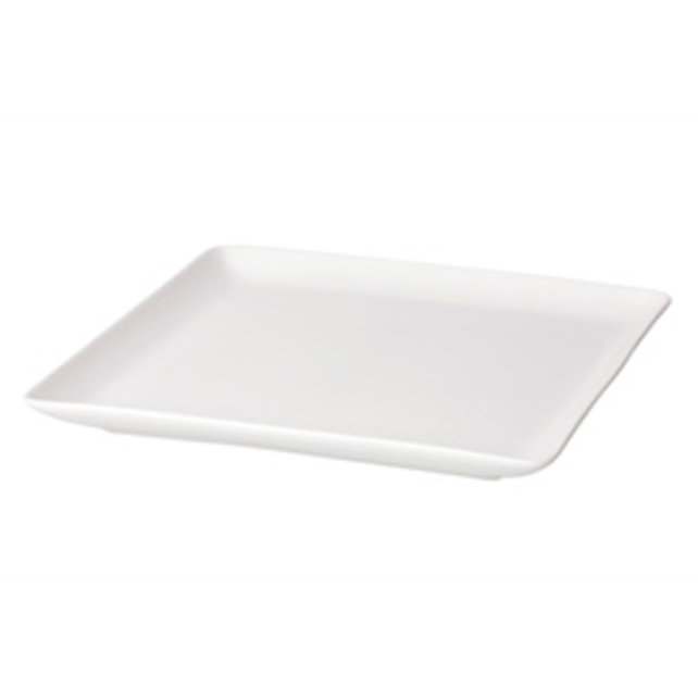 Maastricht Porselein Lux Bord 26 x 26 cm Vierkant 048 Offwhite 522560