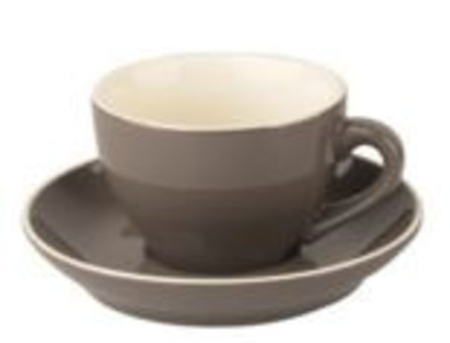 Kop en schotel cappuccino blauw Palmer Colors 18cl set 6 stuks Kop en schotel cappuccino blauw Palmer Colors 18cl set 6 stuks