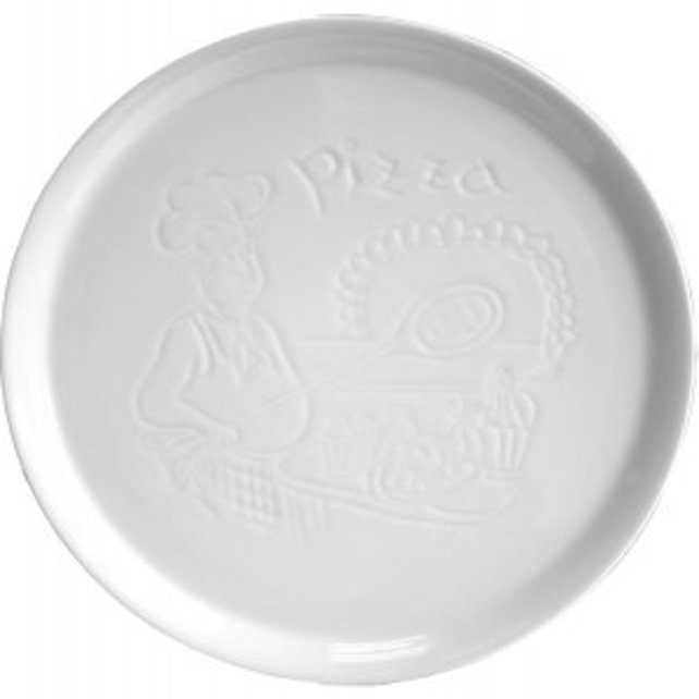 Pizzabord porselein wit 30cm Gural Delta E9177 Pizzabord porselein wit 30cm Gural Delta E9177