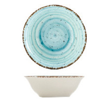 Schaal porselein blauw 23cm Gural Ent 616984