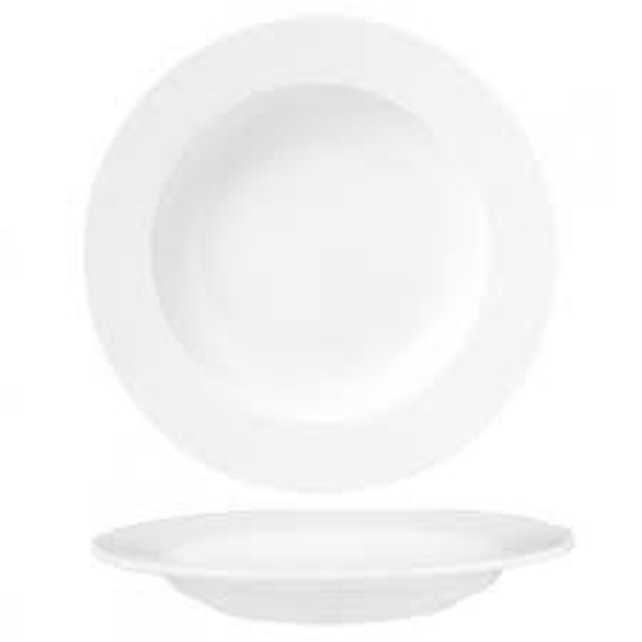 Bord porselein wit diep 30cm Gural Delta E10086 Bord porselein wit diep 30cm Gural Delta E10086
