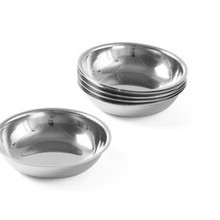 RVS Schaaltje 6,5cm 6 stuks Hendi 452714