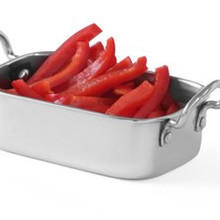 RVS Schaaltje rechthoekig 18,5cm Hendi 426487