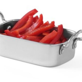 RVS Schaaltje rechthoekig 18,5cm Hendi 426487