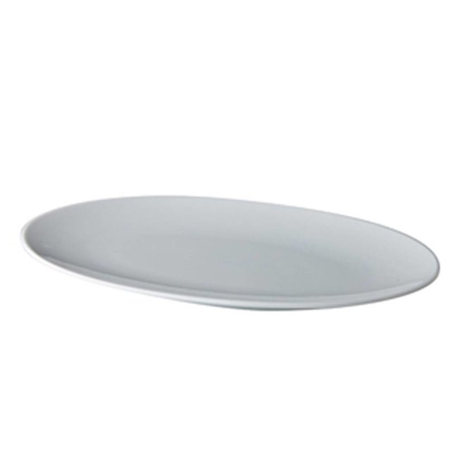 Palmer White Delight Bord 30 x 21,5 cm Ovaal Coupe Wit Porselein 513509