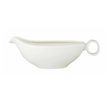 Maastricht Porselein Lux Sauskom met oor 25 cl 19,5 x 8,5 cm 072 Offwhite 525884