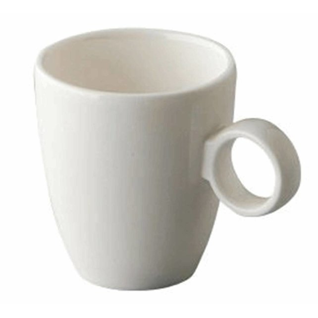 Maastricht Porselein Bart Espresso kop 6,5cl Offwhite 801050 Maastricht Porselein Bart Espresso kop 6,5cl Offwhite 801050