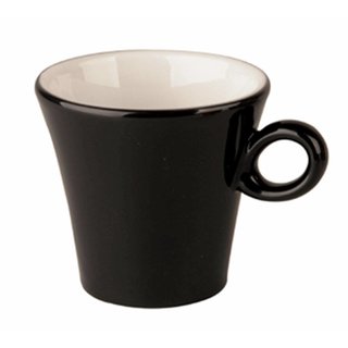 Koffiekop Maastricht Porselein Finn Zwart 15cl 951 516464