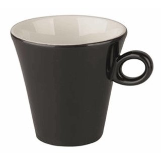 Cappuccinokop Maastricht Porselein Finn Zwart 20cl 952 516468