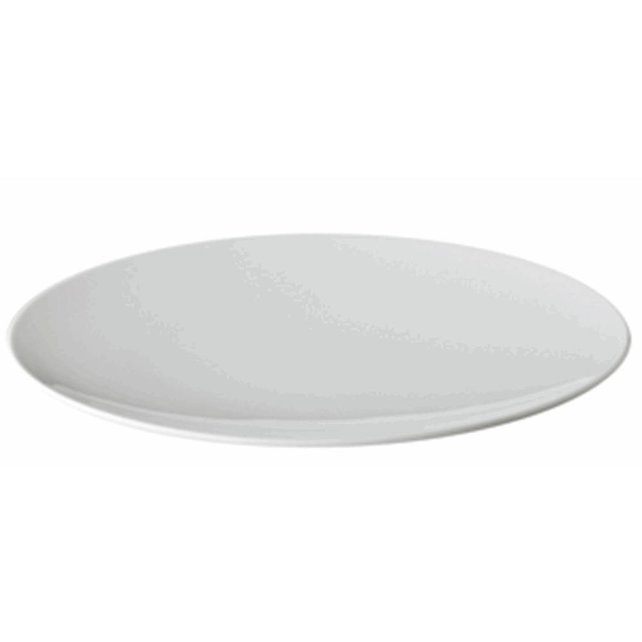 Bordenset Palmer White Delight 18 delig 21 - 25 - 27 cm Coupe (6 personen) Wit Porselein