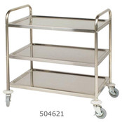 Serveerwagen Mammoet 90x55,5cm 3 bladen 504621 Serveerwagen Mammoet 90x55,5cm 3 bladen 504621