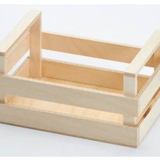 houten presentatie kistje 20x14x10cm 027102