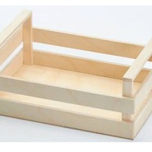 houten presentatie kistje 25x18x10cm 027103