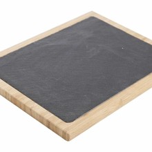Bamboe - leisteen plank 25x32cm Cosy & Trendy 4722413