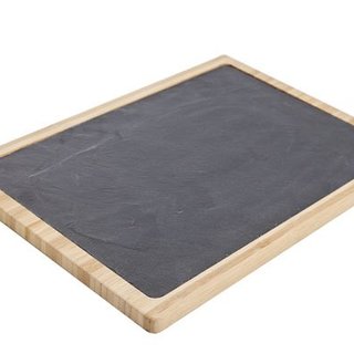 Cosy & trendy Leisteen Serveerplank L34x29,8xH2CM Rechthoek 5866217