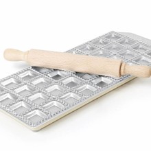 Raviolivorm vierkant Aluminium Hendi 975534