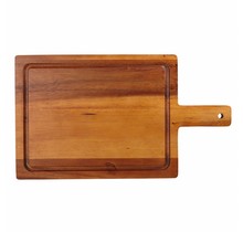 Houten Plank met handvat Acacia 35x15cm 2 zijdig CB2013