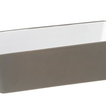 Patépot Porselein taupe 27 cm 907239