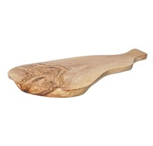 Houten Plank met handvat 41cm Olijfhout 1996412