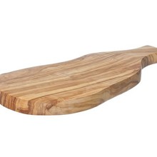 Houten Plank met handvat 33cm Olijfhout 8730237
