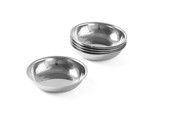RVS Schaaltje 10cm 4 stuks Hendi 452325 RVS Schaaltje 10cm 4 stuks Hendi 452325