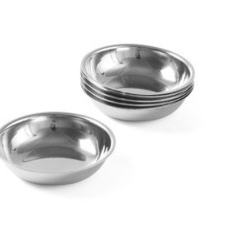 RVS Schaaltje 10cm 4 stuks Hendi 452325