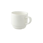 Kop koffie hoog stapelbaar Palmer Royal ivory 20cl 126938 Kop koffie hoog stapelbaar Palmer Royal ivory 20cl 126938