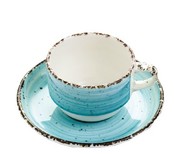 Kop en schotel blauw Gural Ent 170ml 617348 Kop en schotel blauw Gural Ent 170ml 617348