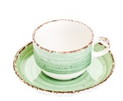 Kop en schotel groen Gural Ent 170ml 617349 Kop en schotel groen Gural Ent 170ml 617349